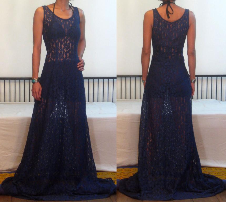 extra long maxi dress