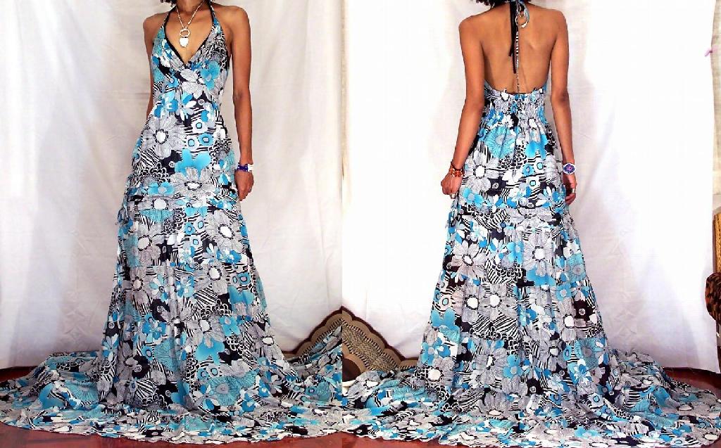 extra long maxi dress
