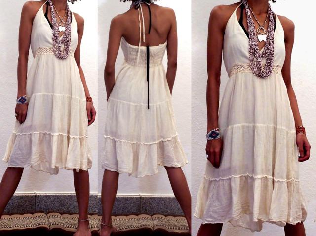boho tiered dress