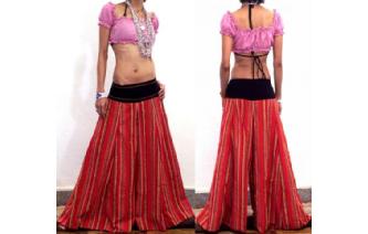 GYPSY 70 CULOTTE HIPSTER HIPPIE PANTS TROUSERS P12 Image