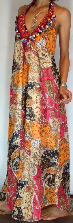 * FREE WORLDWIDE SHIPPING * No Minimum Order - Vtg ETHNIC PAISLEY ...