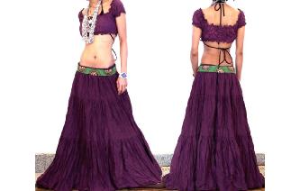 URBAN BOHO TIERED GYPSY HIPPIE SKIRT DRESS S33 Image