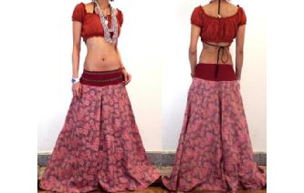 NEW BOHO CULOTTE HIPSTER HIPPIE PANTS TROUSERS P22 Image