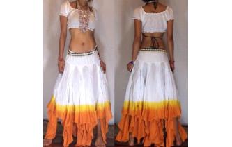 GYPSY HIPPY BOHO PIXIES 500" FULL HIPPIE SKIRT F19 Image
