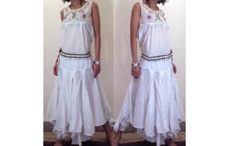 GYPSY HIPPY BOHO PIXIES 500" FULL HIPPIE SKIRT F23 Image