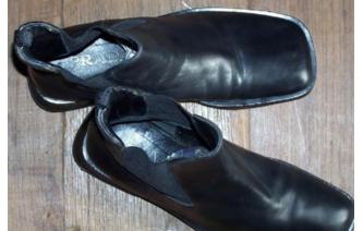 GENUINE PRADA PLATFORM ANKLE BOOTS SHOES UK 4.5 Image