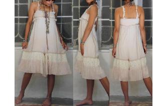 ETHNIC VINTAGE EDWADIAN STYLE CORSET BOHO JUMPSUIT Image